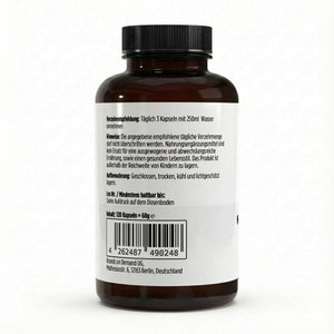 Therapium Marine Collagen Peptides, a jar of 120 capsules with fish collagen hydrolysate