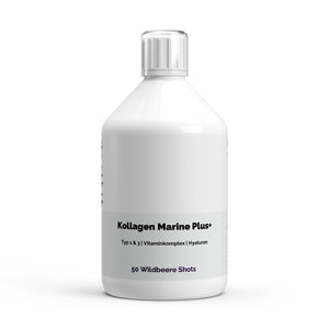 Therapium Collagen Marine Plus Shots Wild Berry, 500 ml bottle