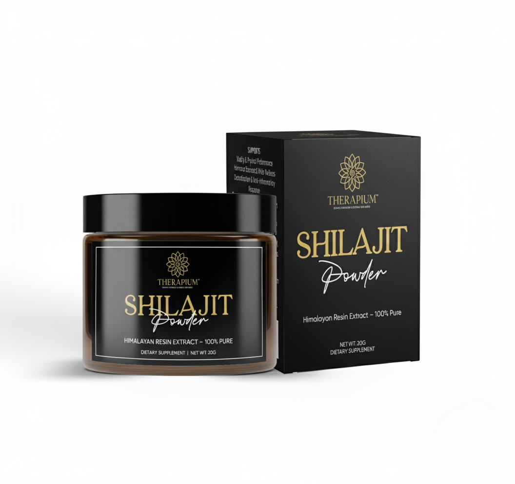 THERAPIUM™ Shilajit Supreme 10g – Pudră de rășină himalayană