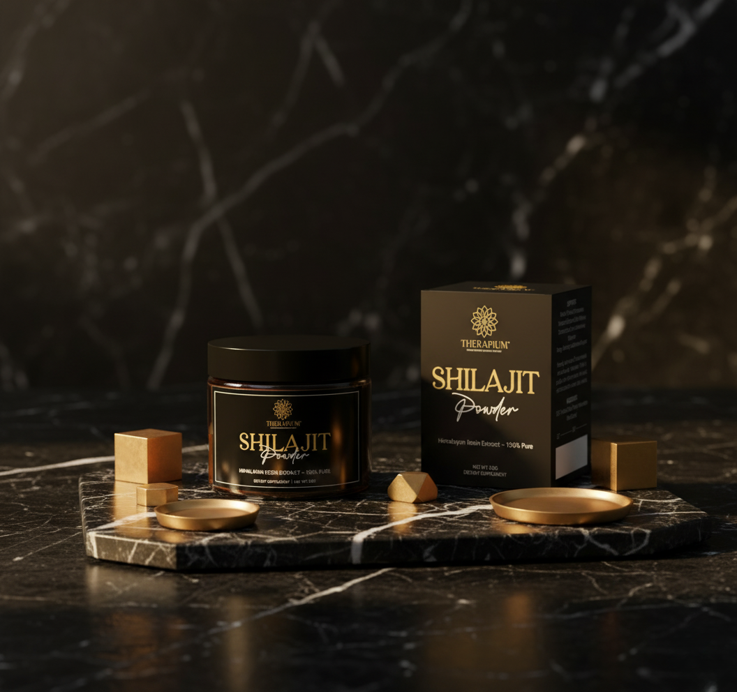 THERAPIUM™ Shilajit Supreme 10g – Pudră de rășină himalayană