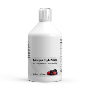 Therapium Collagen Night Plus+ Shots, 500 ml bottle