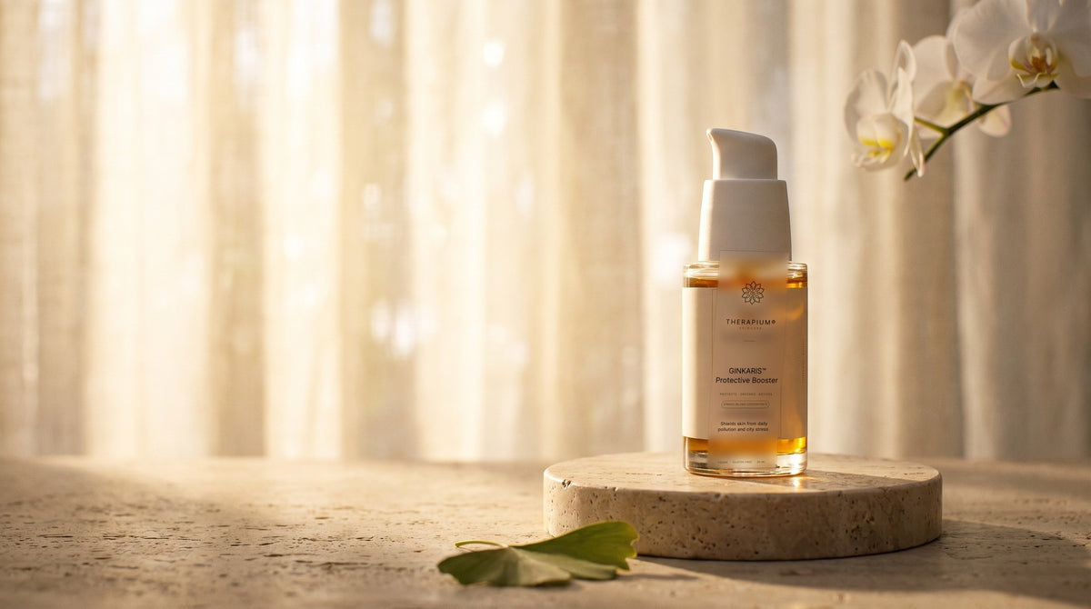 Therapium GINKARIS™ Protective Booster in a cinematic scene