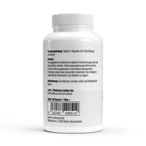 Therapium Omega 3 Triglyceride 18/12, a jar of 120 softgels with fish oil from wild-caught anchovy