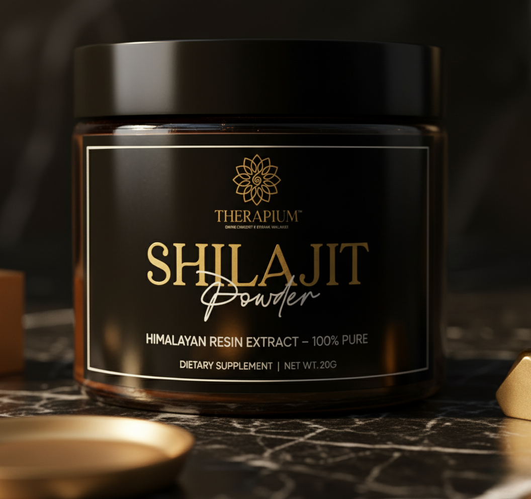 THERAPIUM™ Shilajit Supreme 10g – Pudră de rășină himalayană