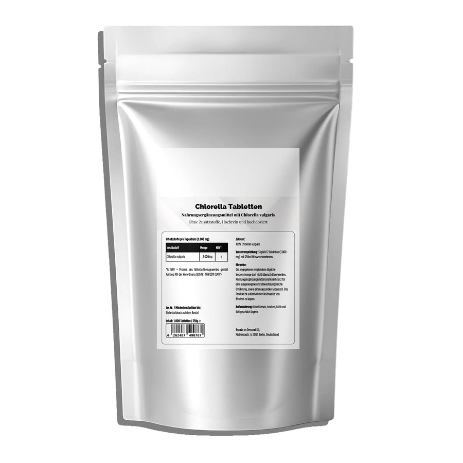 Therapium Chlorella, pouch of 1,000 tablets
