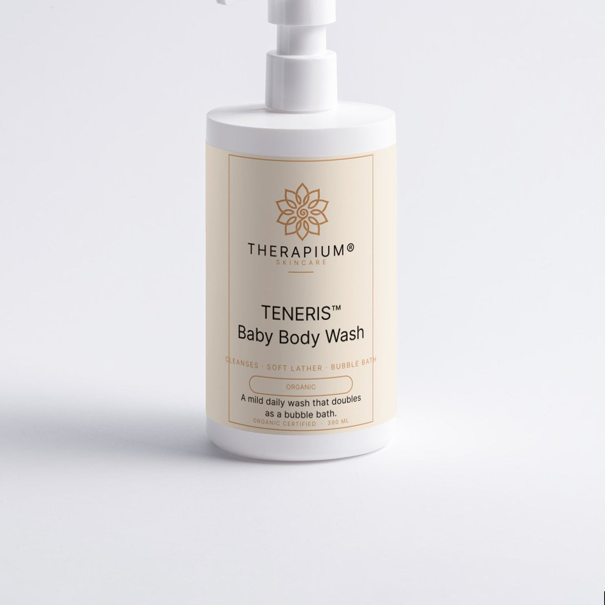 Therapium TENERIS™ Baby Body Wash, studio photo