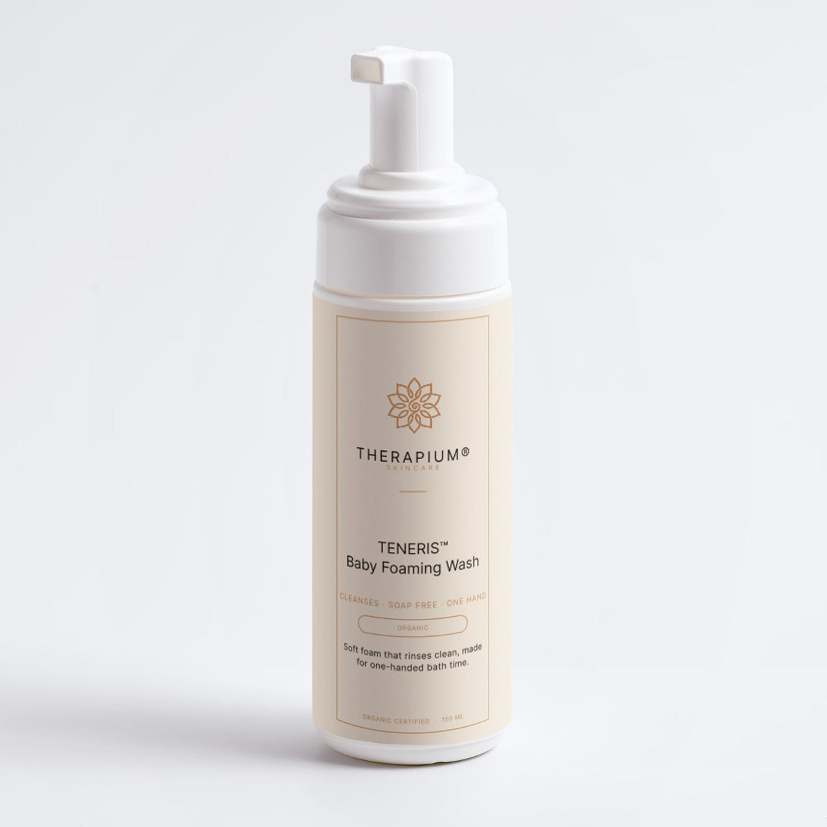 Therapium TENERIS™ Baby Foaming Wash, studio photo