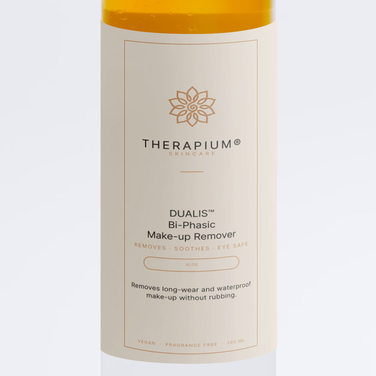 Therapium DUALIS™ Bi-Phasic Make-up Remover, front label