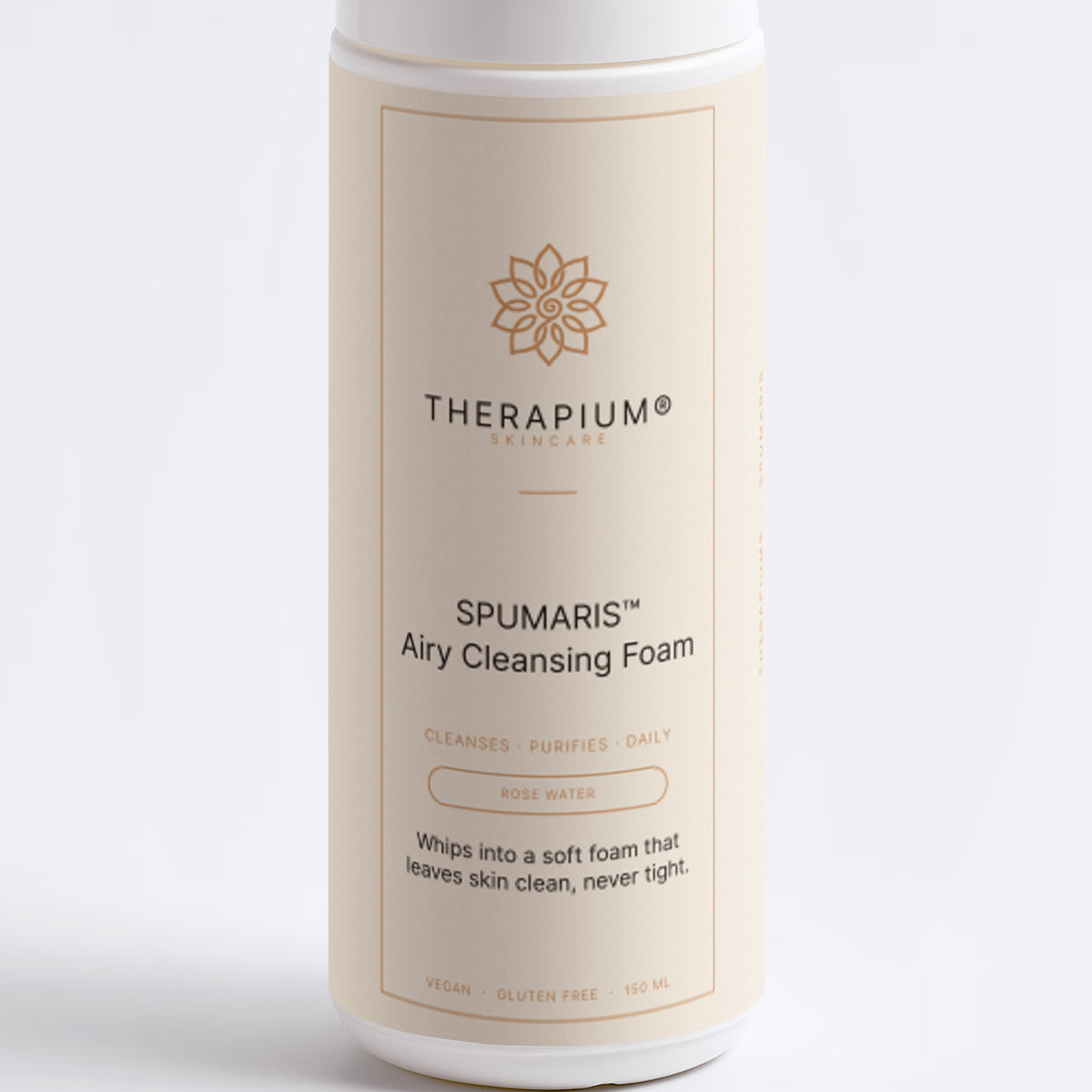 Therapium SPUMARIS™ Airy Cleansing Foam, front label