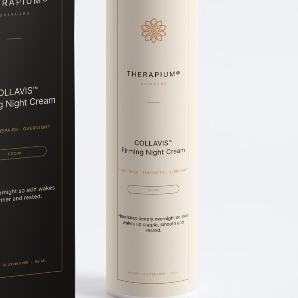 Therapium COLLAVIS™ Firming Night Cream, front label