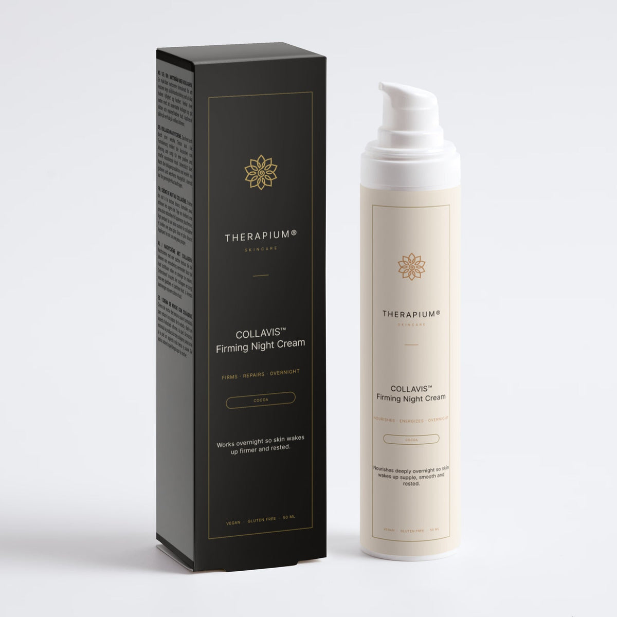 Therapium COLLAVIS™ Firming Night Cream, studio photo