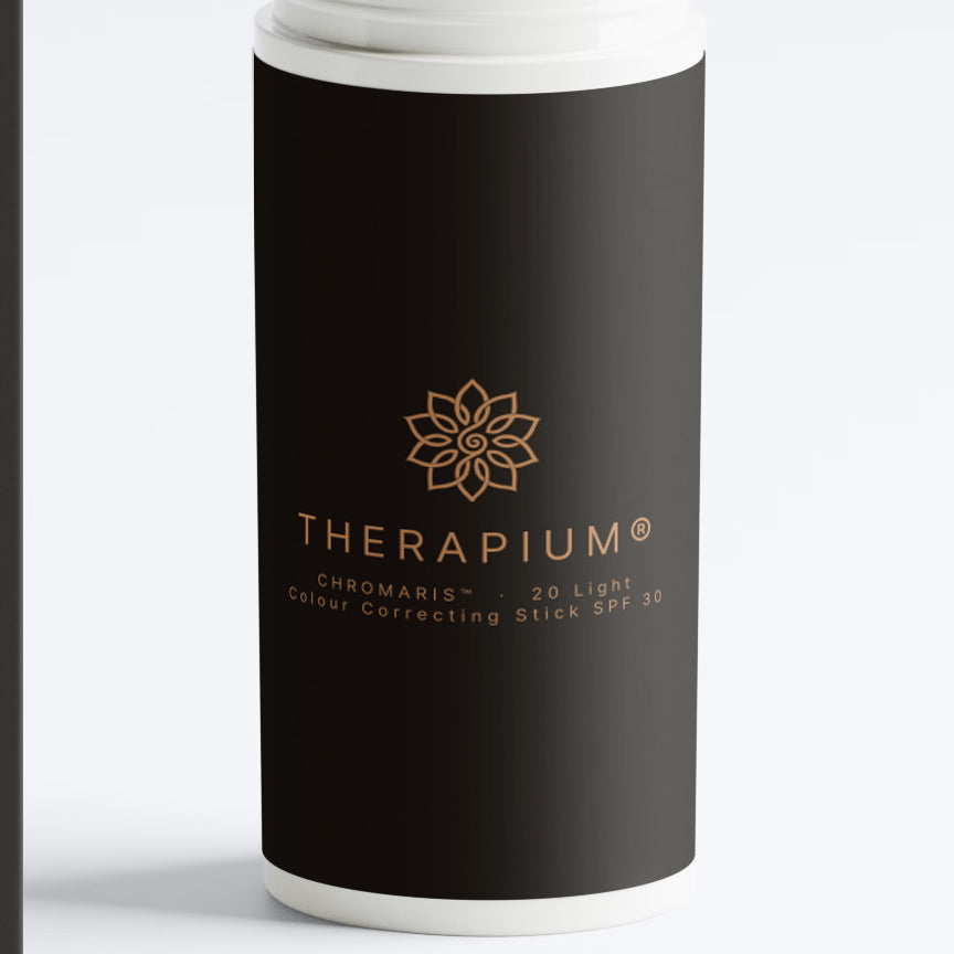 Therapium CHROMARIS™ stick CC cu ceramide SPF 30 — nuanța 20 Light, eticheta din față