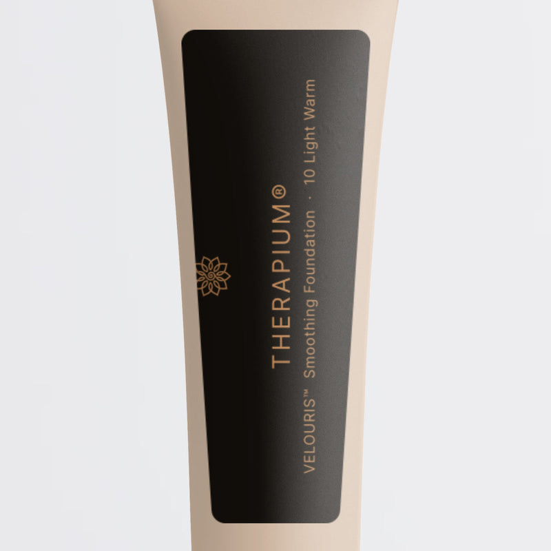 The label of the VELOURIS™ foundation tube