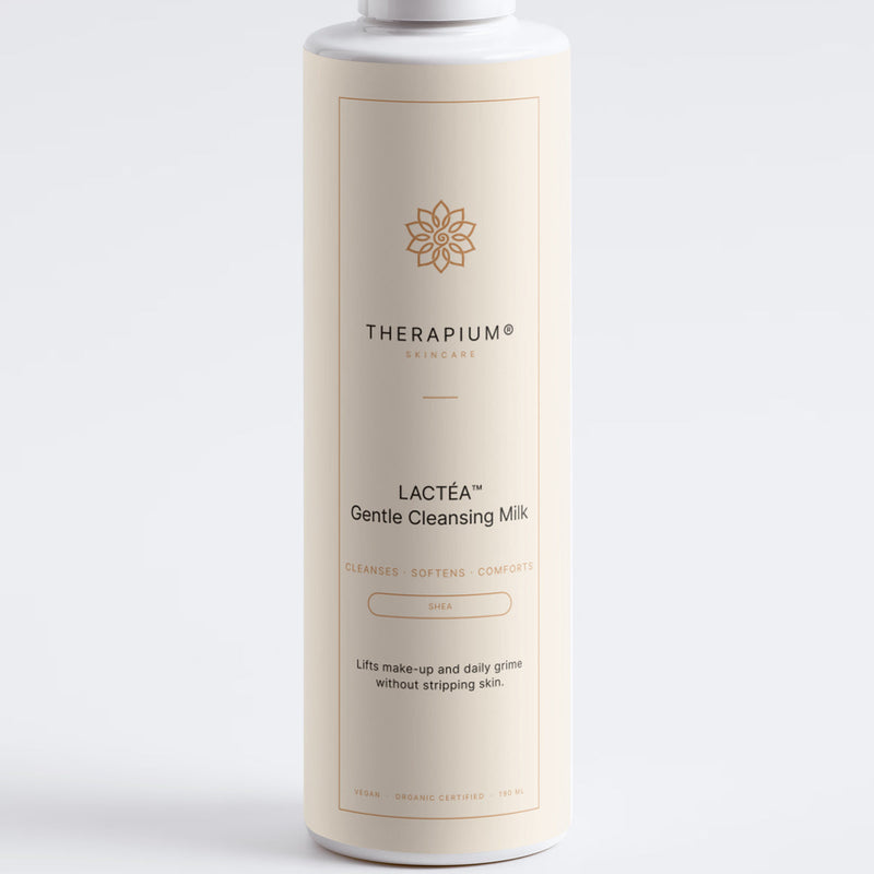 The front label of LACTÉA™ Gentle Cleansing Milk