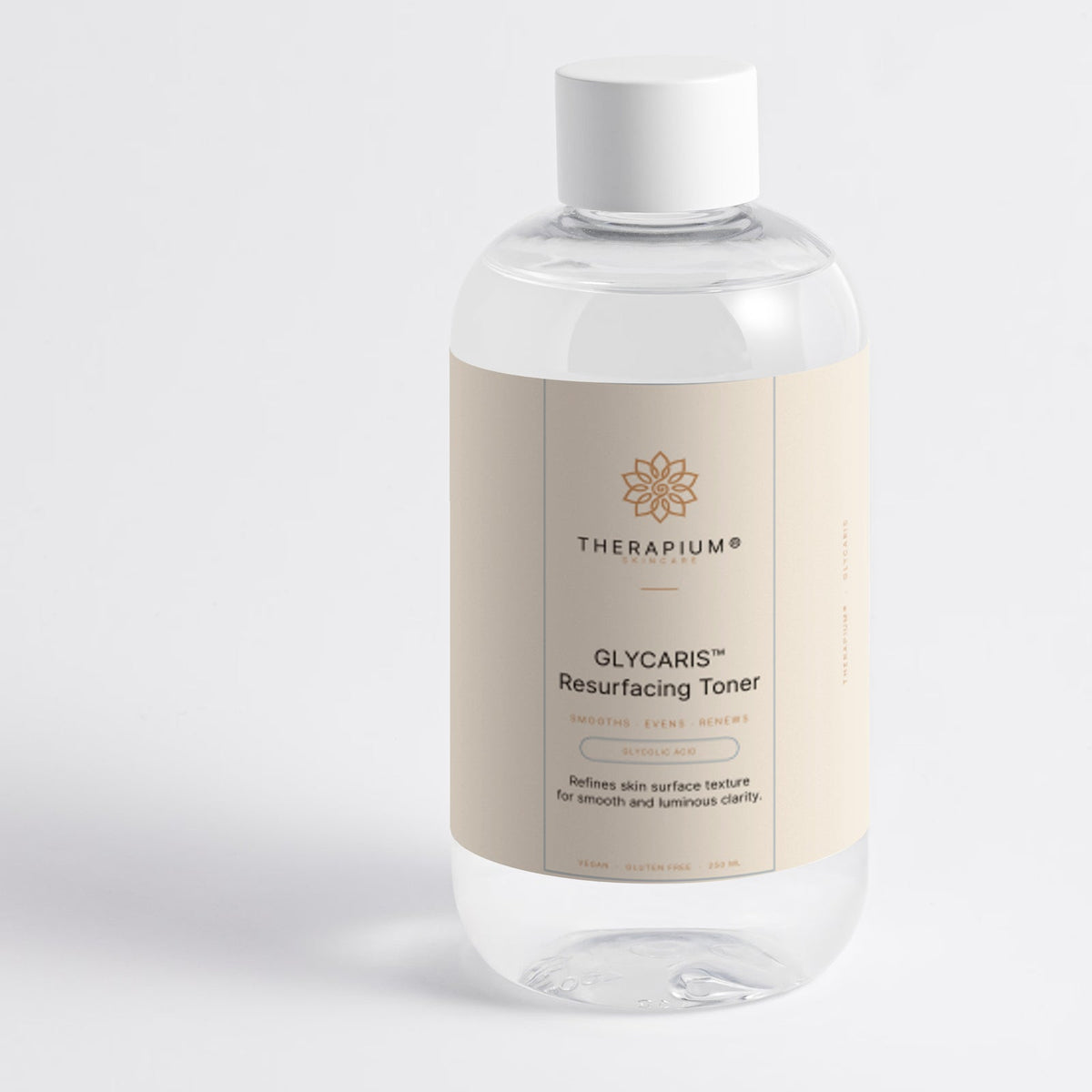 Therapium GLYCARIS™ Resurfacing Toner, studio photo