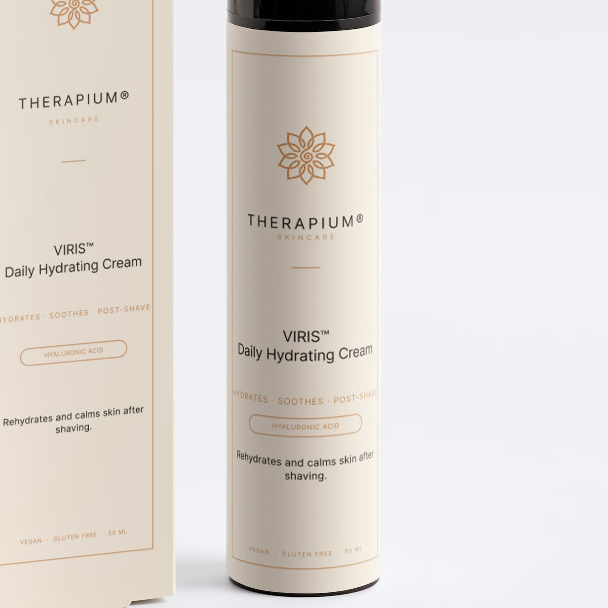 Therapium VIRIS™ Daily Hydrating Cream, front label