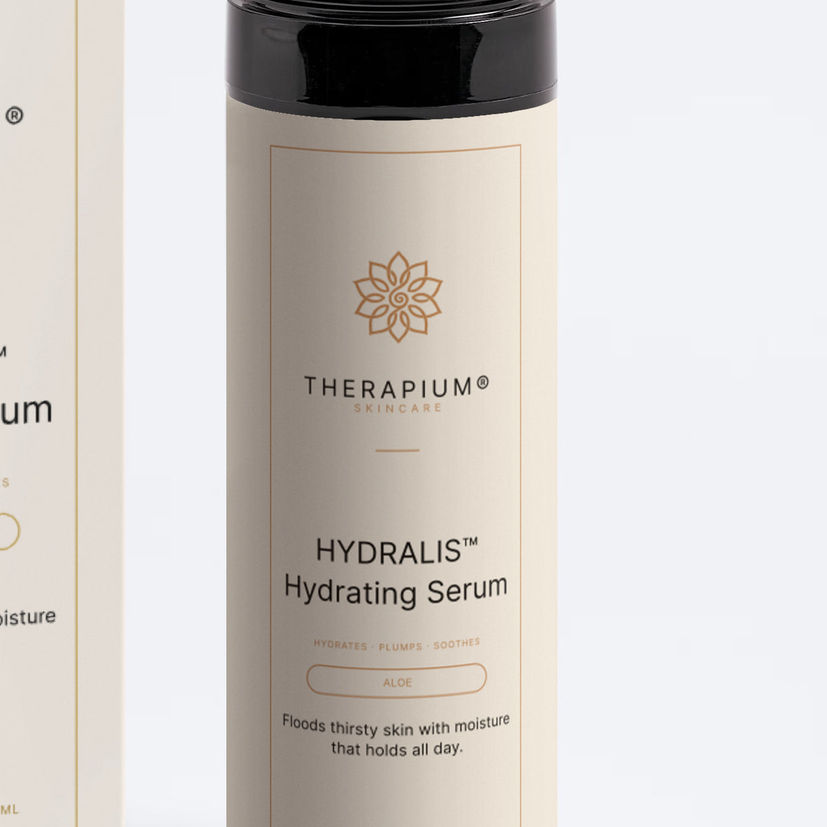Therapium HYDRALIS™ Hydrating Serum, front label