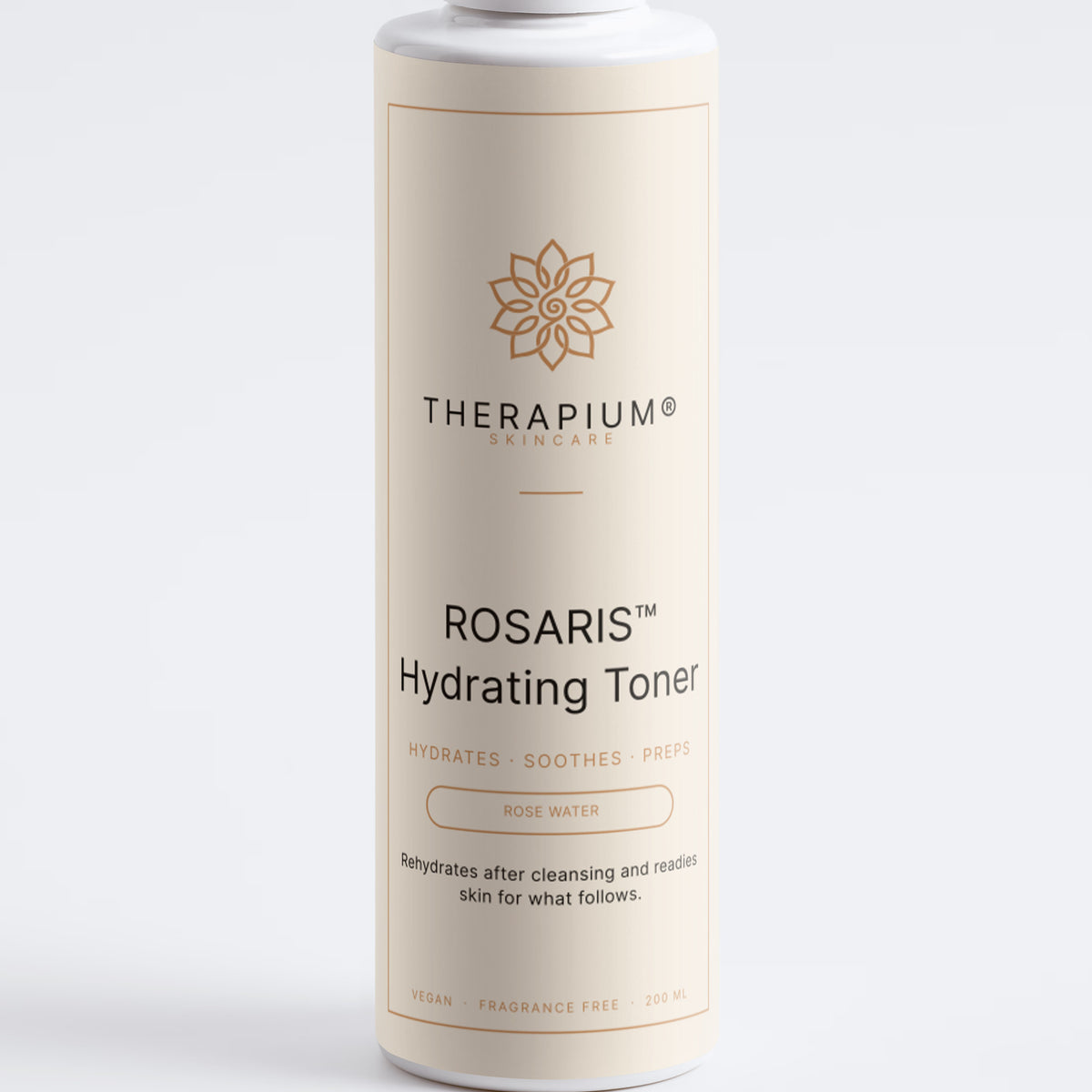 Therapium ROSARIS™ Hydrating Toner, front label