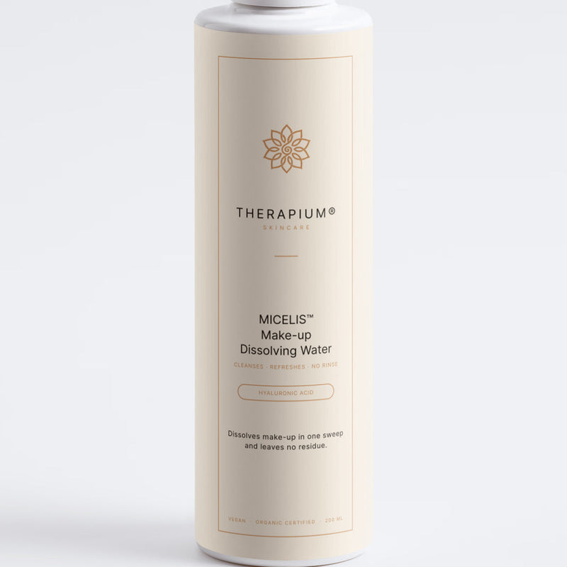 The front label of the MICELIS™ bottle