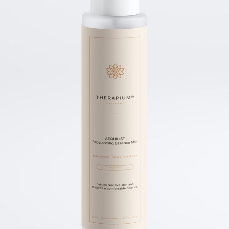 The front label of the AEQUILIS™ bottle