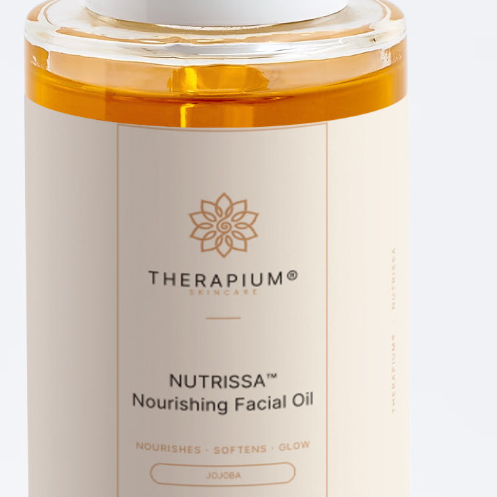 Therapium NUTRISSA™ Nourishing Facial Oil, front label