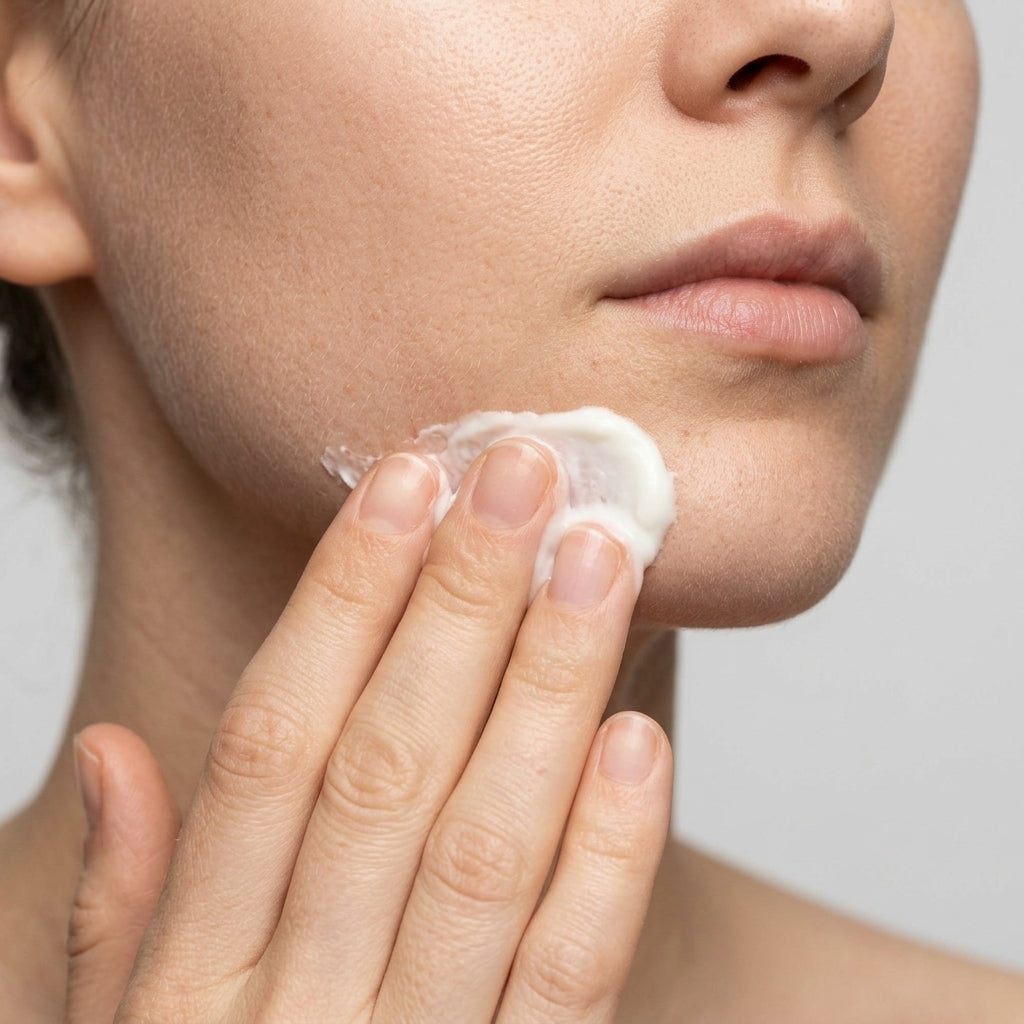 Therapium NUTRISSA™ Nourishing Rich Cream, in use