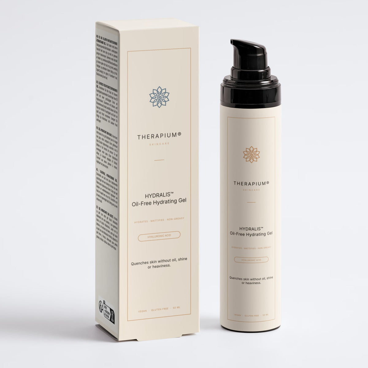 Therapium HYDRALIS™ Oil-Free Hydrating Gel, studio photo