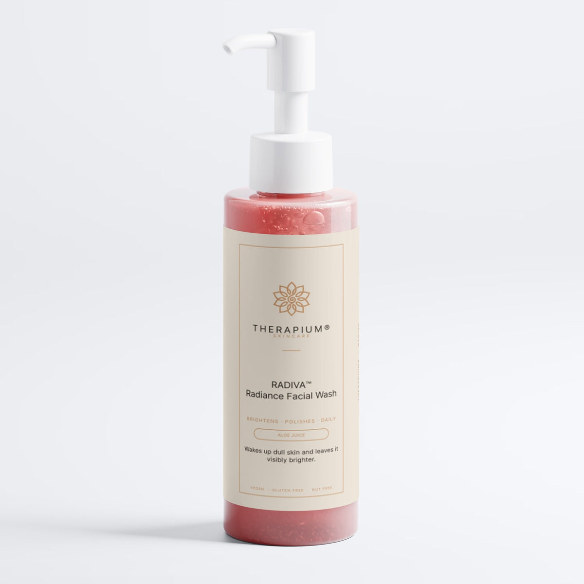 Therapium RADIVA™ Radiance Facial Wash, studio photo