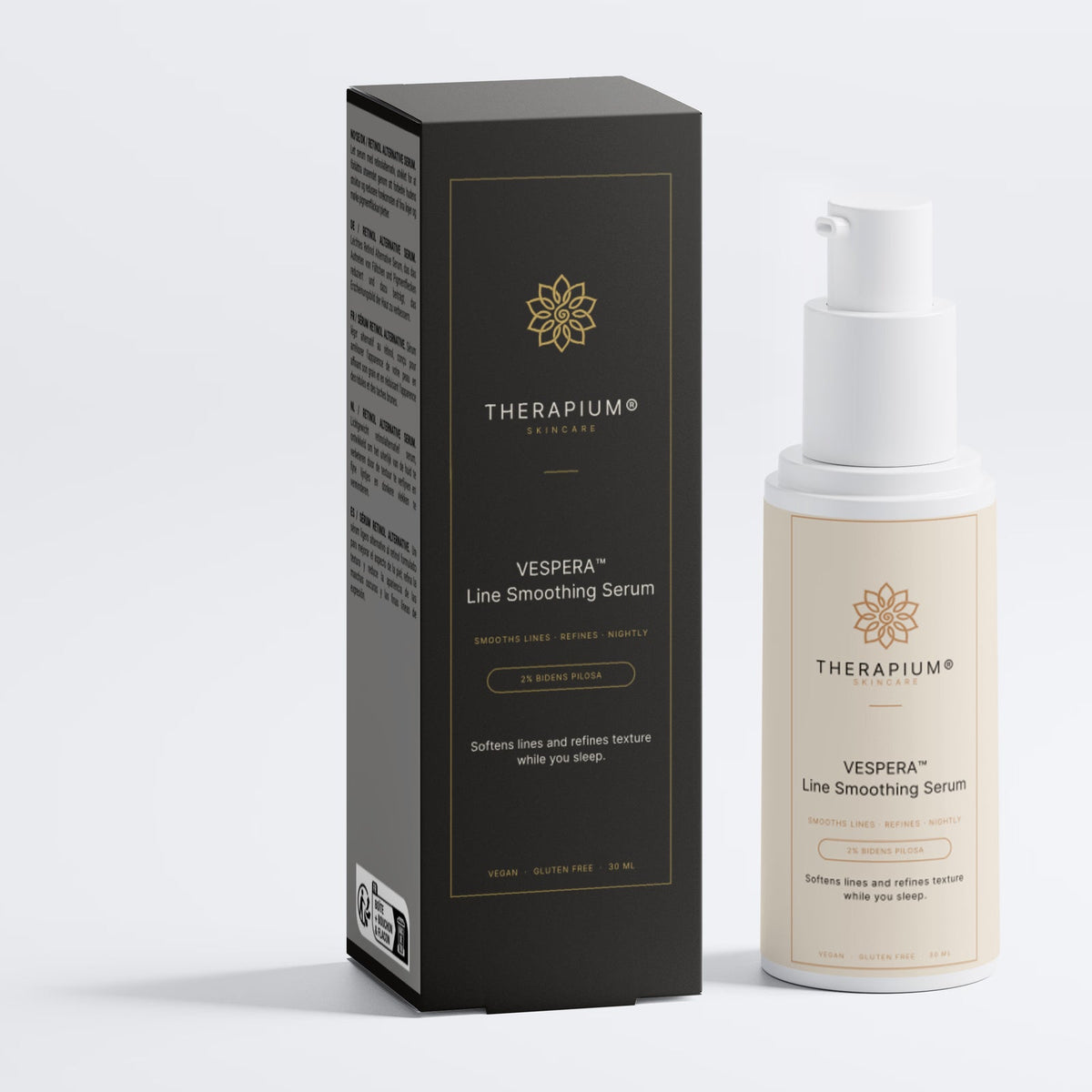 Therapium VESPERA™ Line Smoothing Serum, studio photo