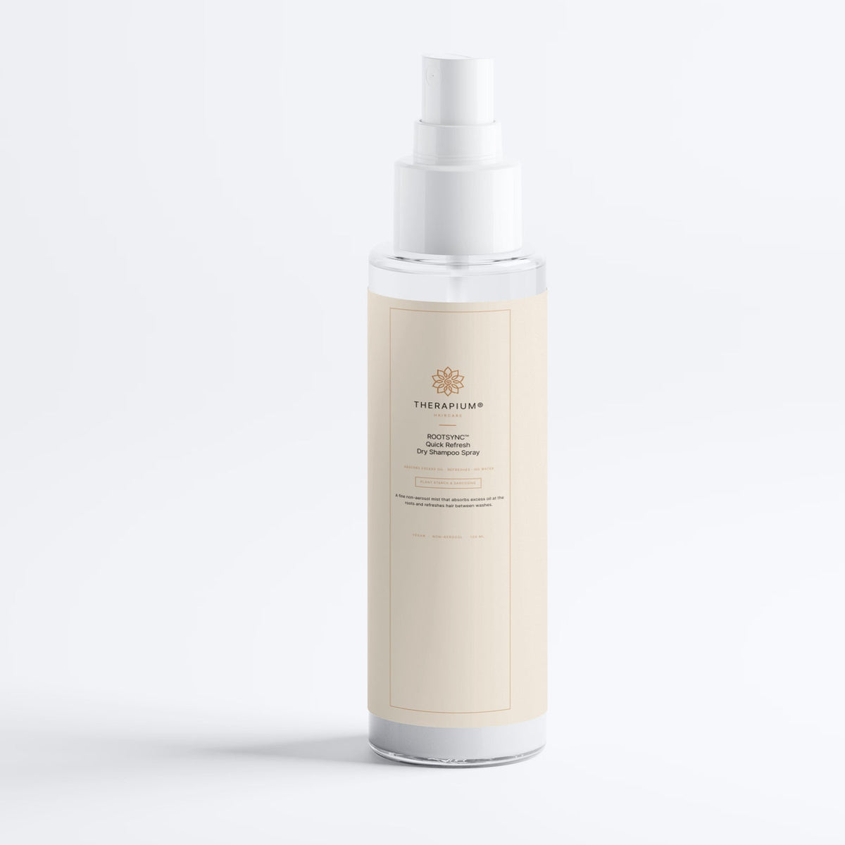 Therapium ROOTSYNC™ Quick Refresh Dry Shampoo Spray, studio photo