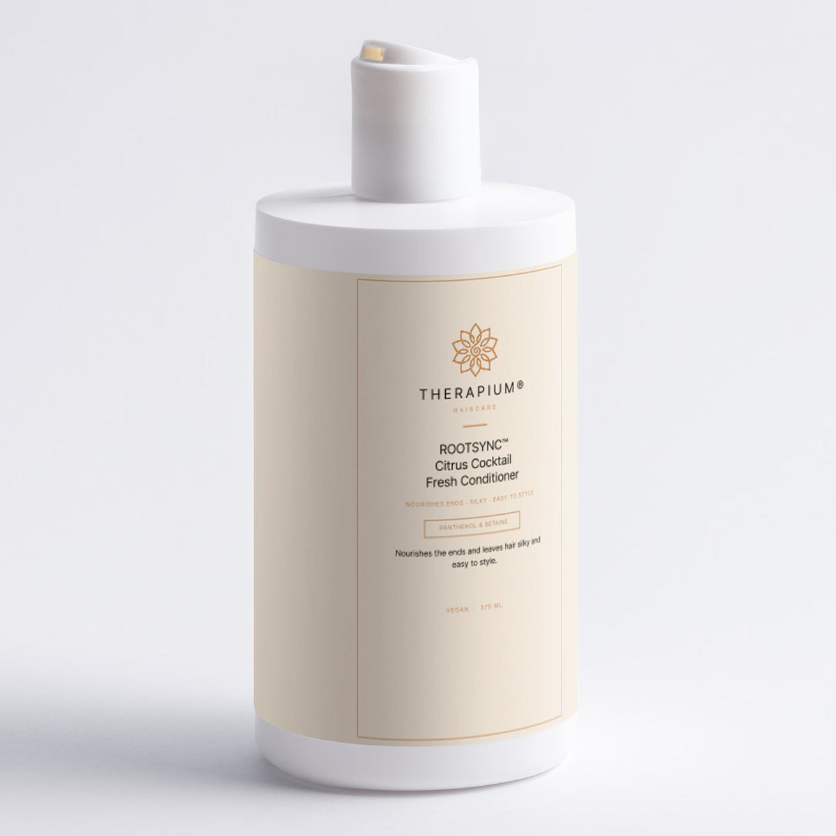 Therapium ROOTSYNC™ Citrus Cocktail Fresh Conditioner, close-up of the pack