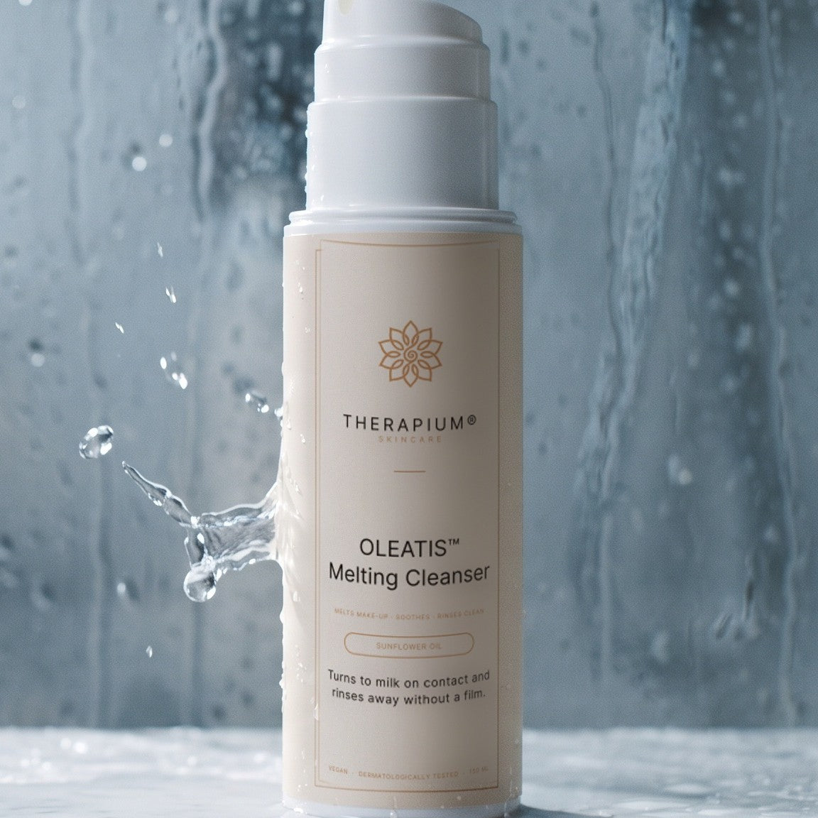 Therapium OLEATIS™ Melting Cleanser, styled scene
