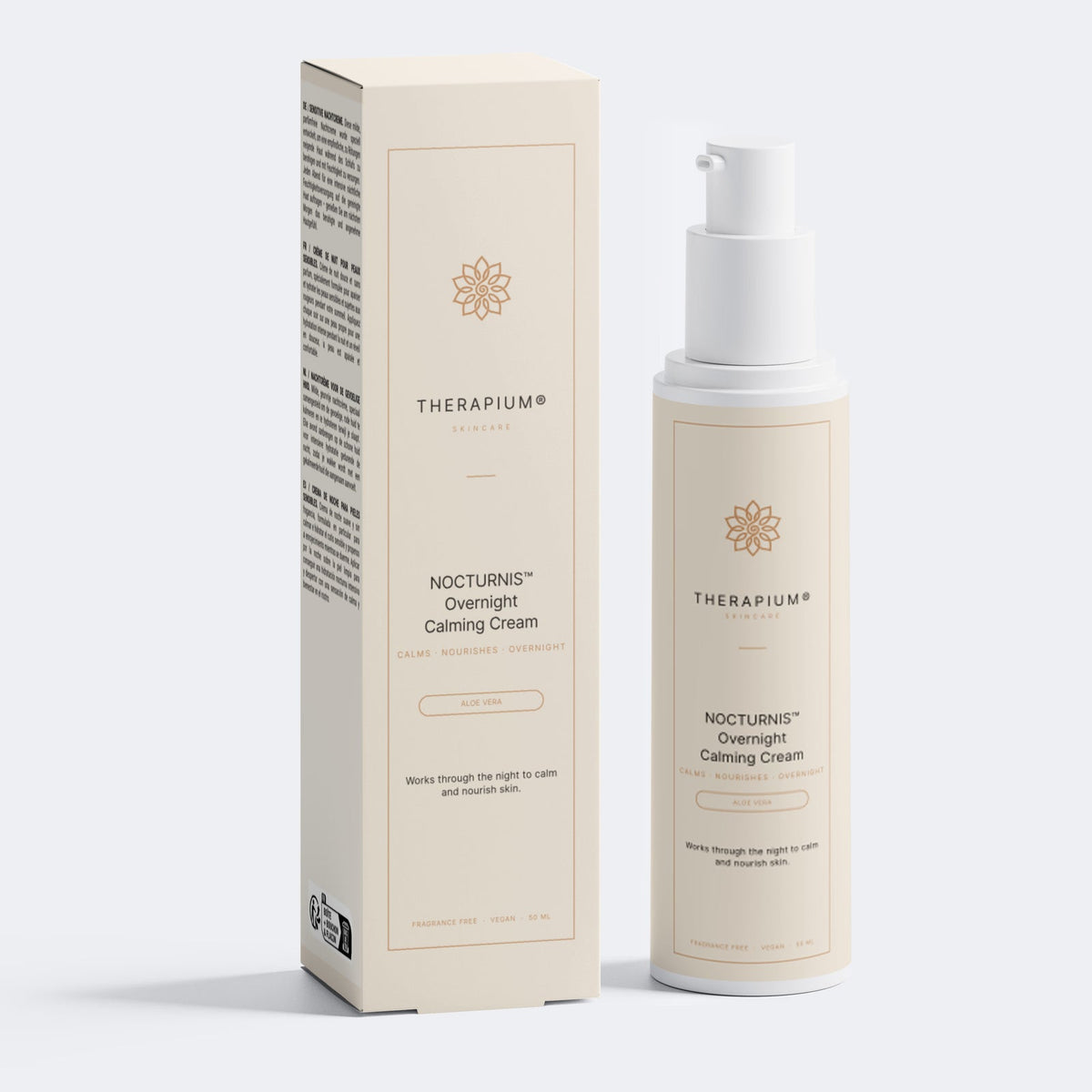 Therapium NOCTURNIS™ Overnight Calming Cream, studio photo
