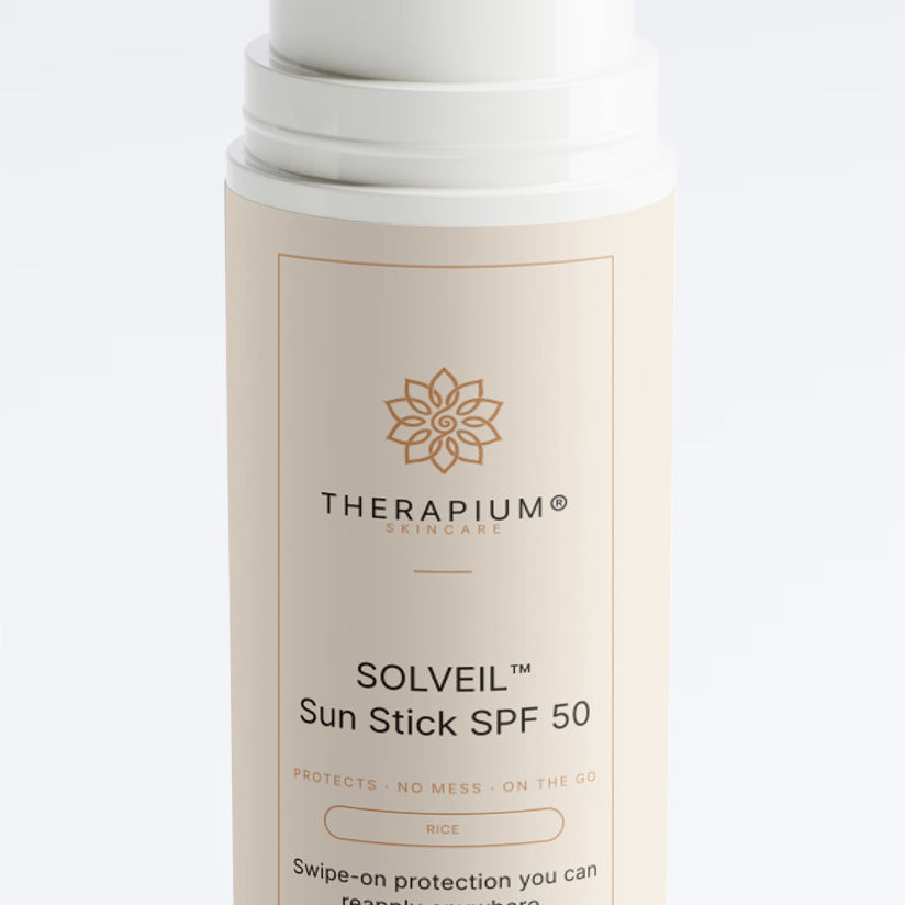 Therapium SOLVEIL™ Sun Stick SPF 50, front label