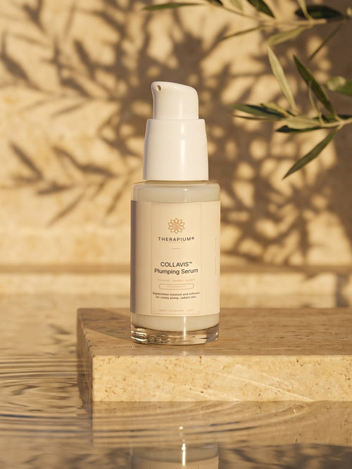 Therapium COLLAVIS™ Plumping Serum, styled scene
