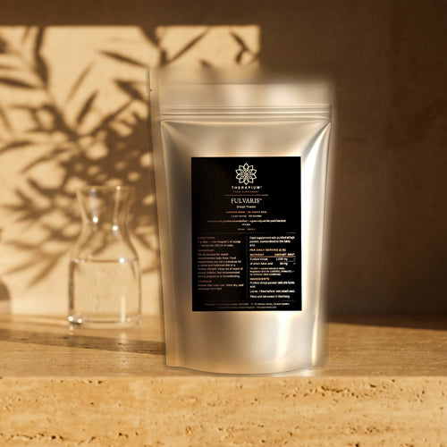 Therapium FULVARIS™ Shilajit Powder — 250 g, styled scene
